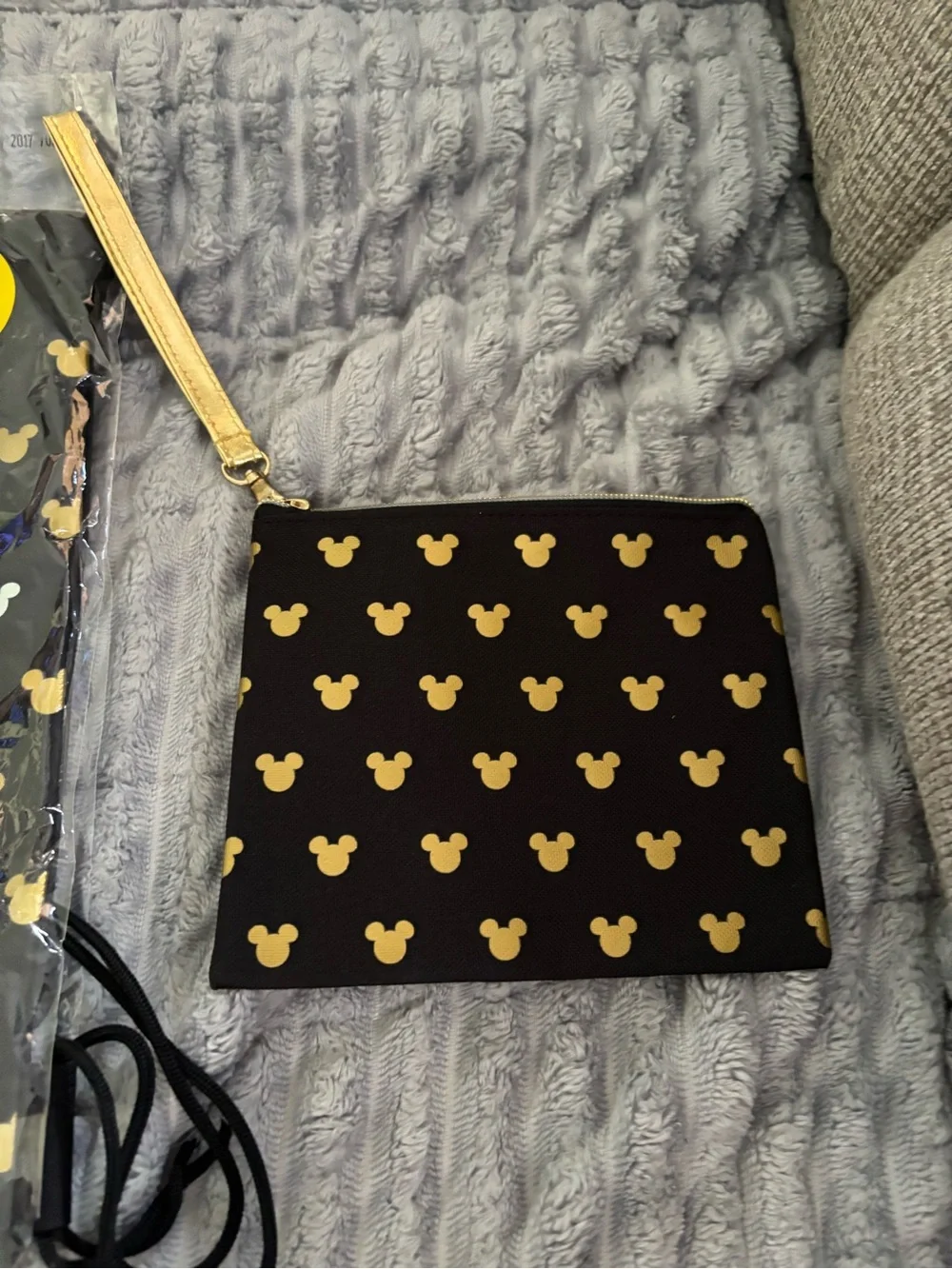 Glow-in-the-Dark Kids Bottoms - Black & Gold